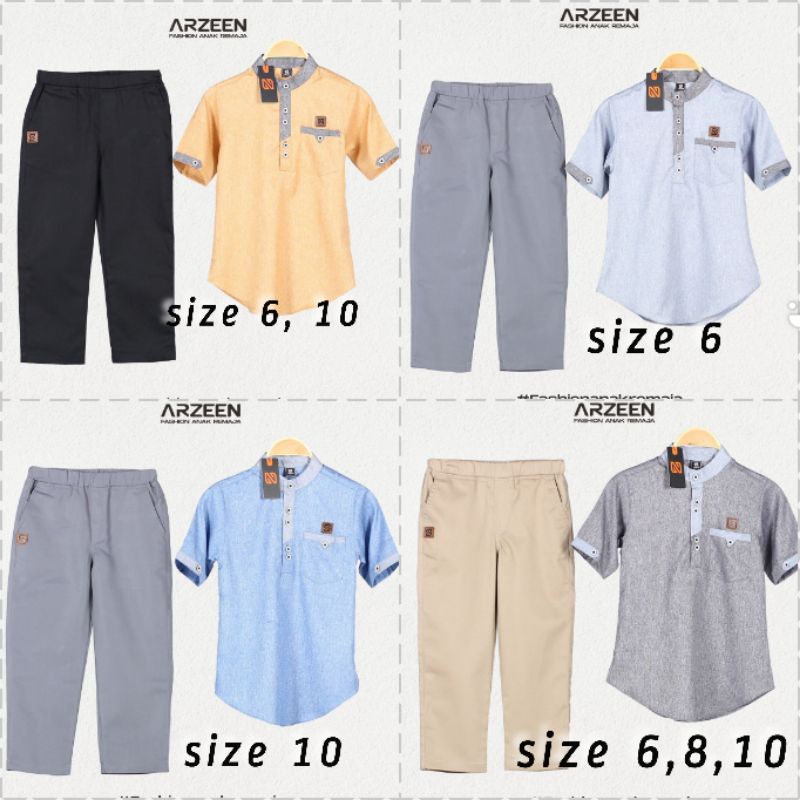 KURTA OEMAR SET BY ARZEEN