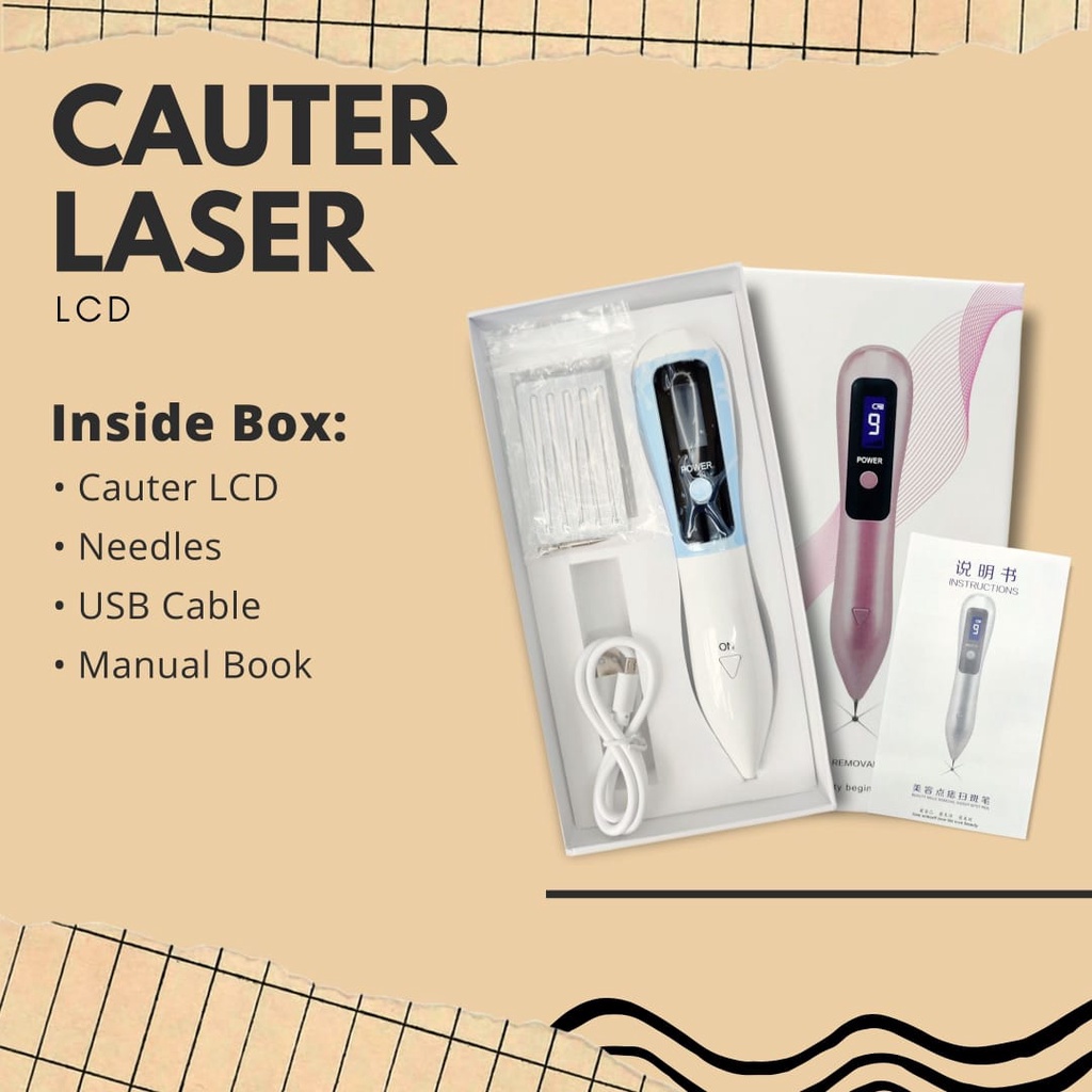 Soft cauter laser penghilang flek tai lalat kutil tatto bintik hitam melasma milia plasma pen