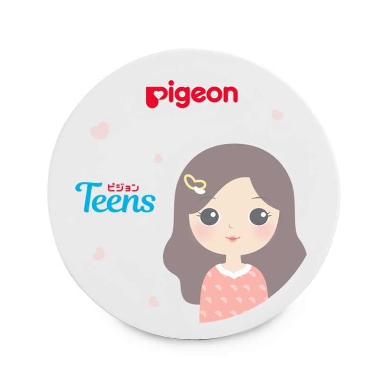 PIGEON Teens Two Way Cake 14Gr / Bedak Padat Mengandung Foundation