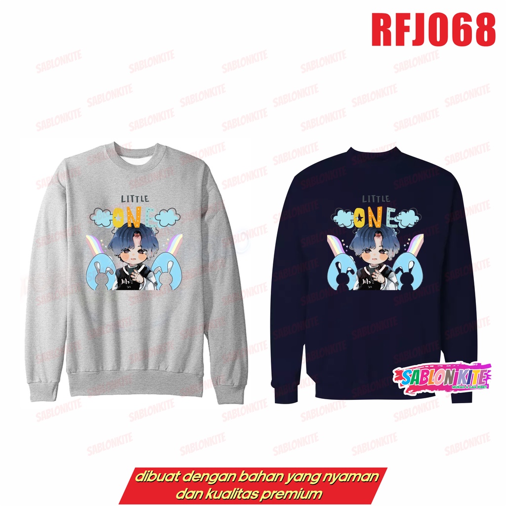 MURAH!!! HOODIE SWEATER KPOP JUNGKOOK CHIBI LITTLE ONE RFJ068