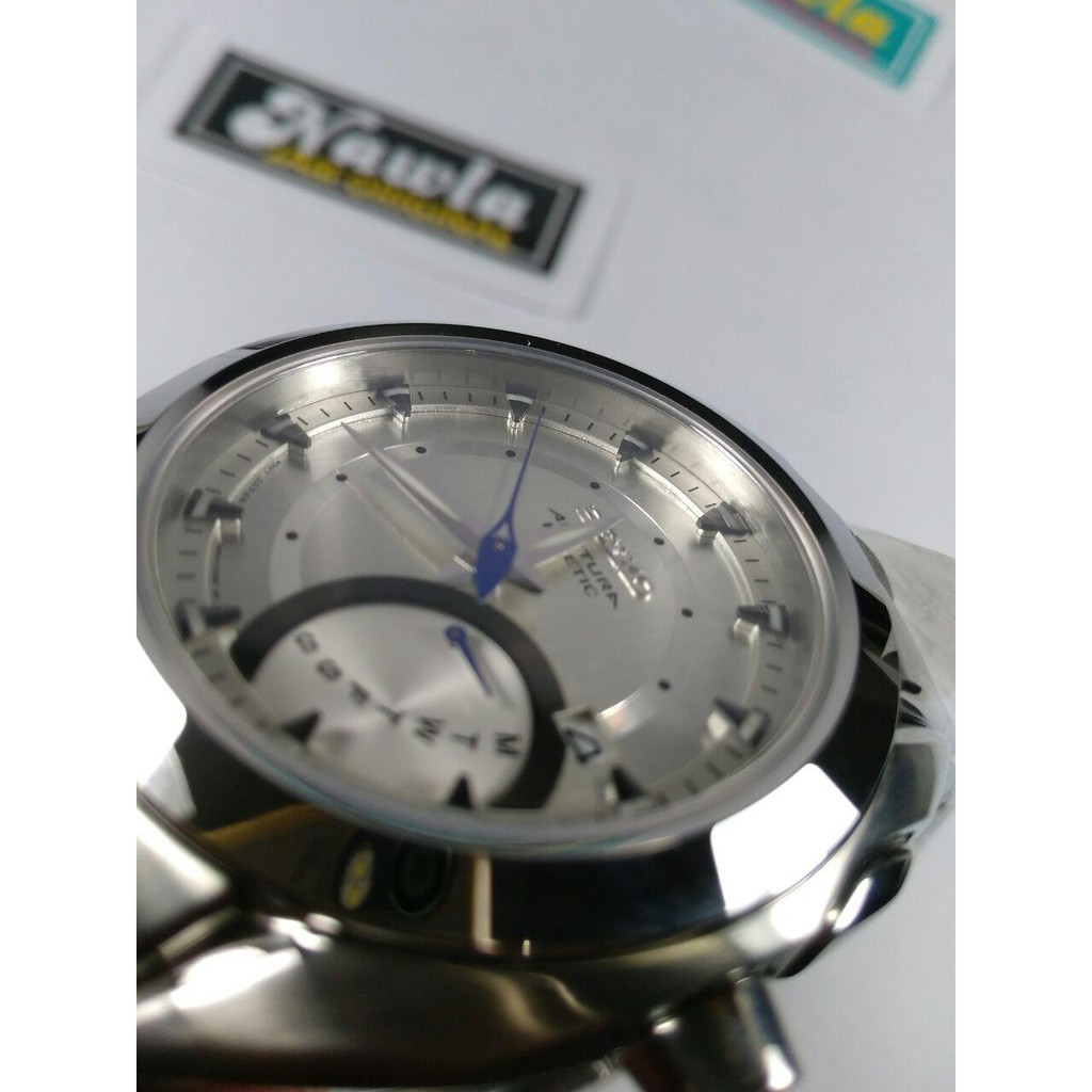 Seiko Arctura SRN007P1 Kinetic Silver Dial - Jam Tangan Pria SRN007