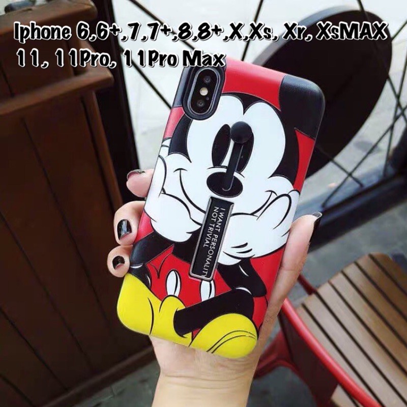 Mickey Grip Case Iphone 6 6s 6s+ 6+ 7 7+ 8 8+ X Xs Xr XsMAX 11 11pro 11promax 11 pro max