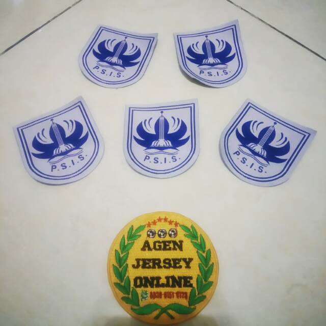 Patch Logo PSIS Semarang Bordir Woven 2023 Terbaru Lokal