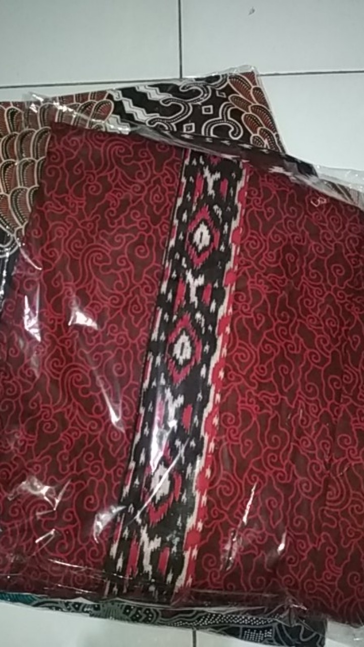 Bswart Batik Hrb026 Kenongo Hem Pendek Padi Pekalongan M L Xl Batik Pria Murah Modern Grosir