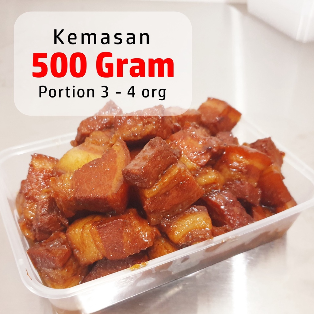 

Nyamnyam Kitchen - Babi Kecap Belitung (Kemasan 1/2 KG)