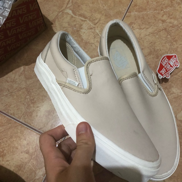 Vans Classic Slip-On (Leather)