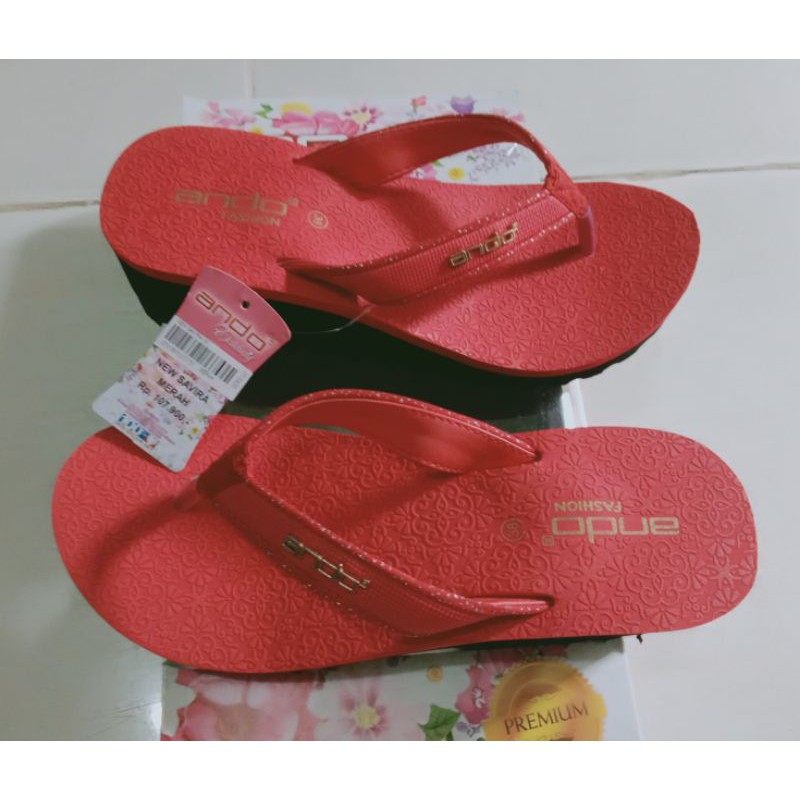 sendal jepit busa,sendal Ando,sendal busa Ando,sendal jepit