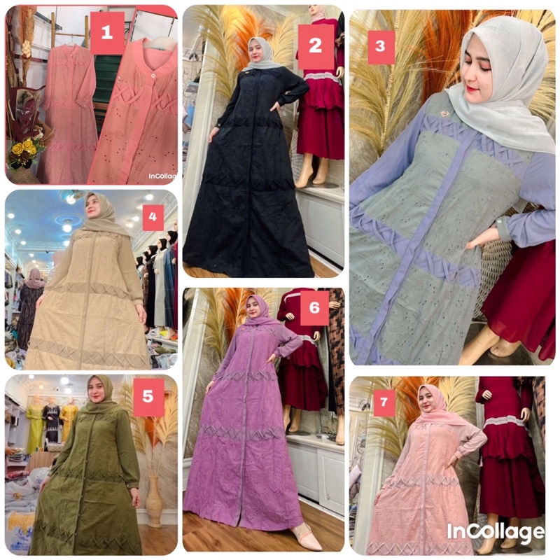 Gamis Raissa By Azevi Marevi Official Ori #56