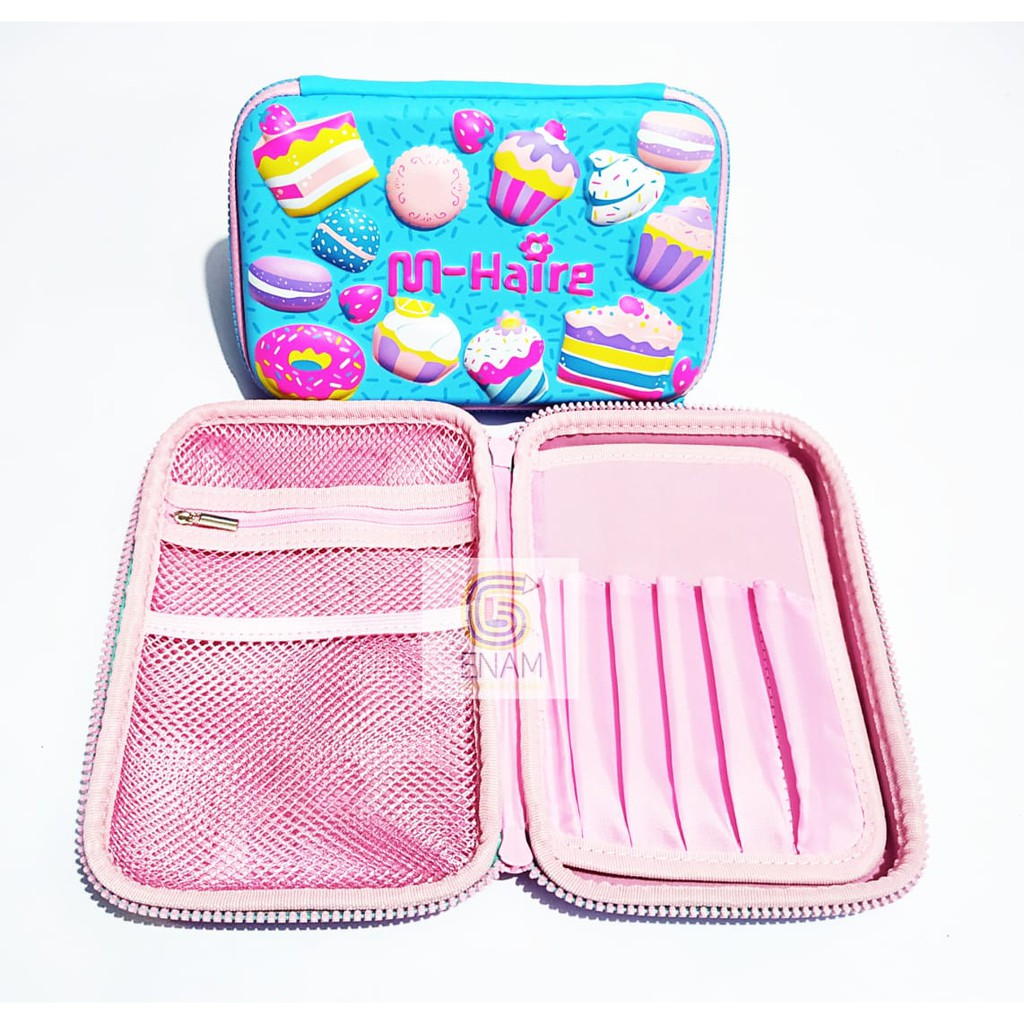 

Pencil Case Box Motif Cupcake ( Kotak / Tempat Pensil)