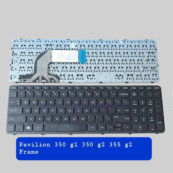 Keyboard hp pavilion 350 g1 350 g2 355 g2 Frame