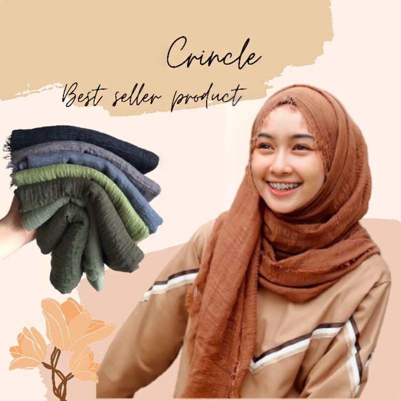 PART 1 /PASHMINA CRINKLE SHAWL RAWIS ARABIAN/ WRINKLE / KUSUT LAVANYA TERMURAH