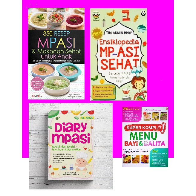 Jual Kumpulan Buku Resep MPASI Terlengkap Shopee Indonesia