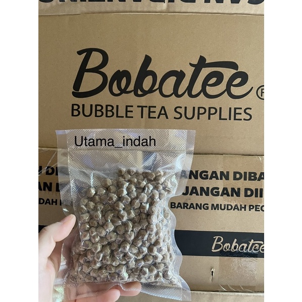 

Bobatee repack kemasan 250 gr Bubble pearl tester Boba pearl