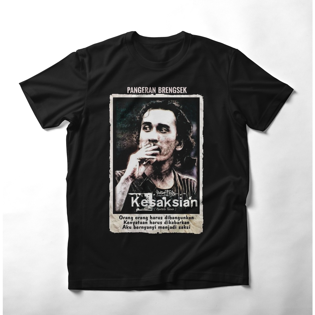 KAOS PRIA IWAN FALS. KAOS FALS MANIA. KAOS MUSIC. KAOS BAND. KAOS DISTRO ORIGINAL