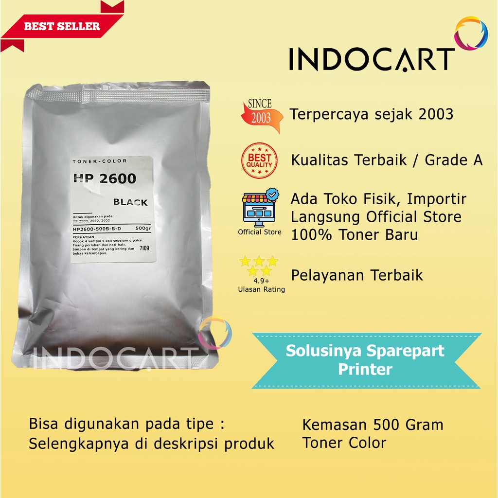 Serbuk Toner Warna Mitsubishi - Universal 500gr