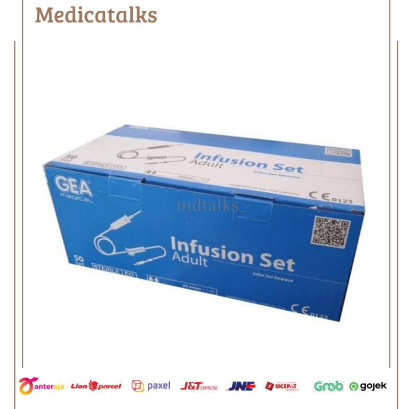 Infus Set Dewasa Makro perbox isi 50