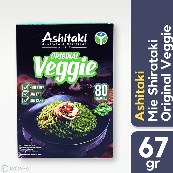 

Ashitaki - Mi Veggie Original 67gr - Mie Shirataki - Rendah Kalori