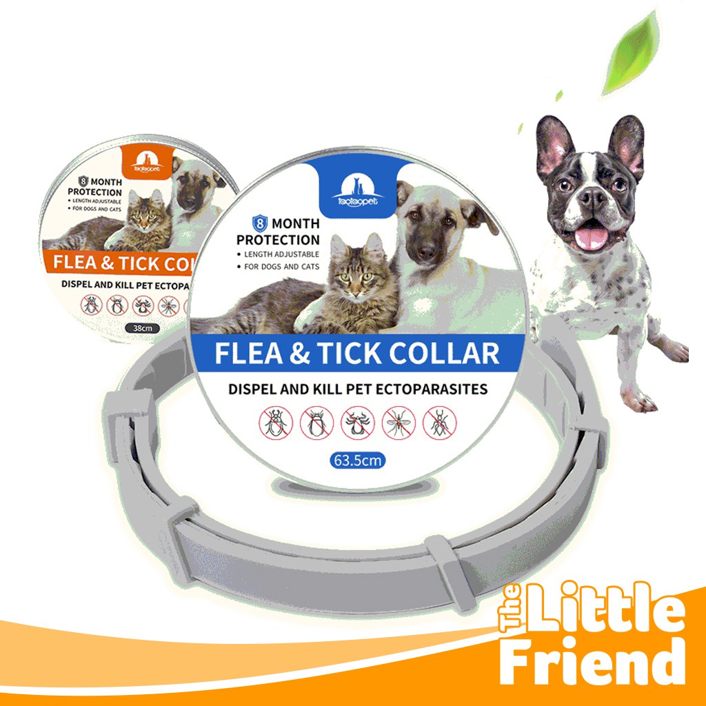 Kalung Collar Silikon Anjing Kucing Anti Kutu Flea, Tick, dan Serangga