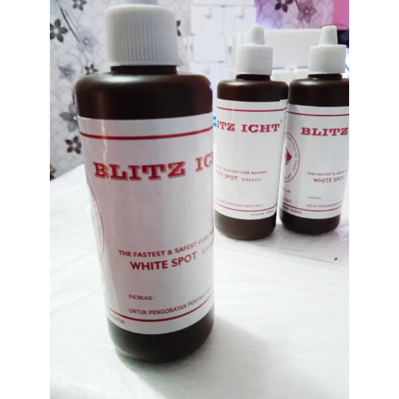 BLITZ ICHT 100ml/OBAT BIRU BLITS ICHT BIRU