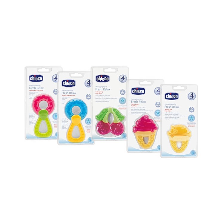 Chicco Fresh Relax Teething Ring 4M+