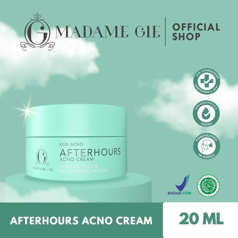 LIZBEAUTY - Madame Gie Skin Acno Afterhours Cream 5% Niacinamide - Skincare