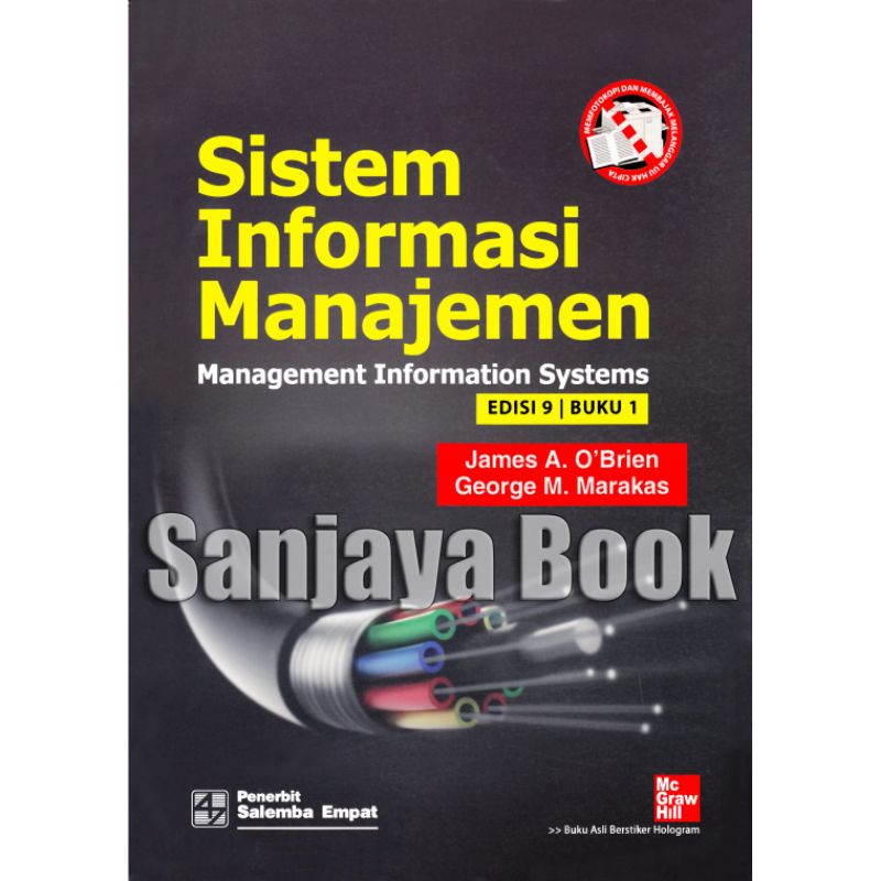 

sistem informasi manajemen edisi 9, buku 1 by James A. O'brien