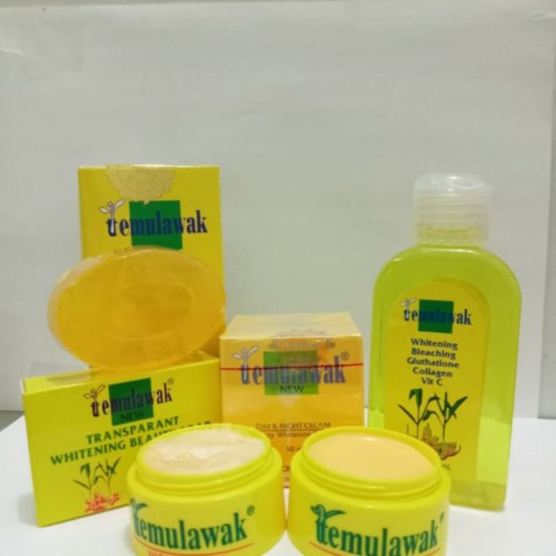 Paket Temulawak komplit 5in1 / PAKET LENGKAP  CREAM TEMULAWAK
