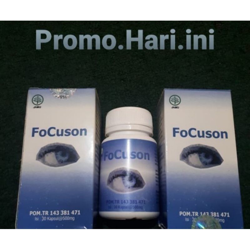 Obat mata focuson super ampuh / focuson original obat untuk mata minus paling ampuh