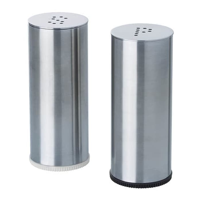 

PLATS Set 2 Shakers garamlada Tempat garam lada meja