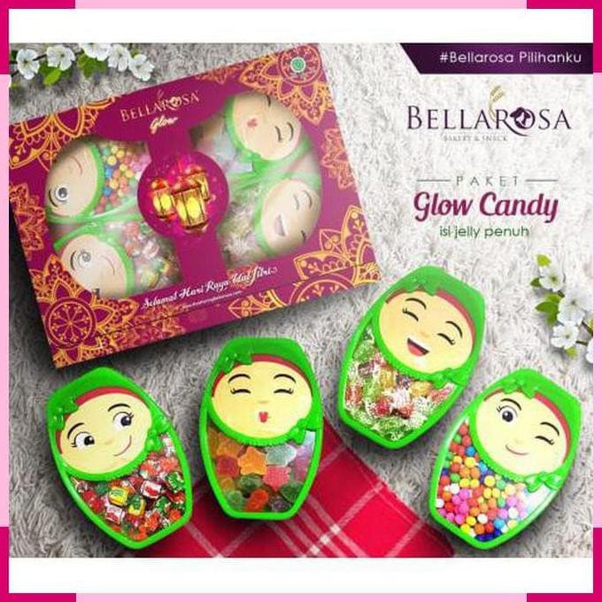 

Murah Promo Kue Lebaran Paket Glow Candy Isi Jelly Penuh Dari Bellarosa