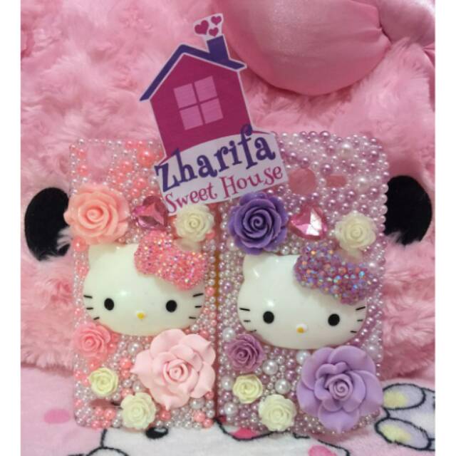 Custom case hard kitty