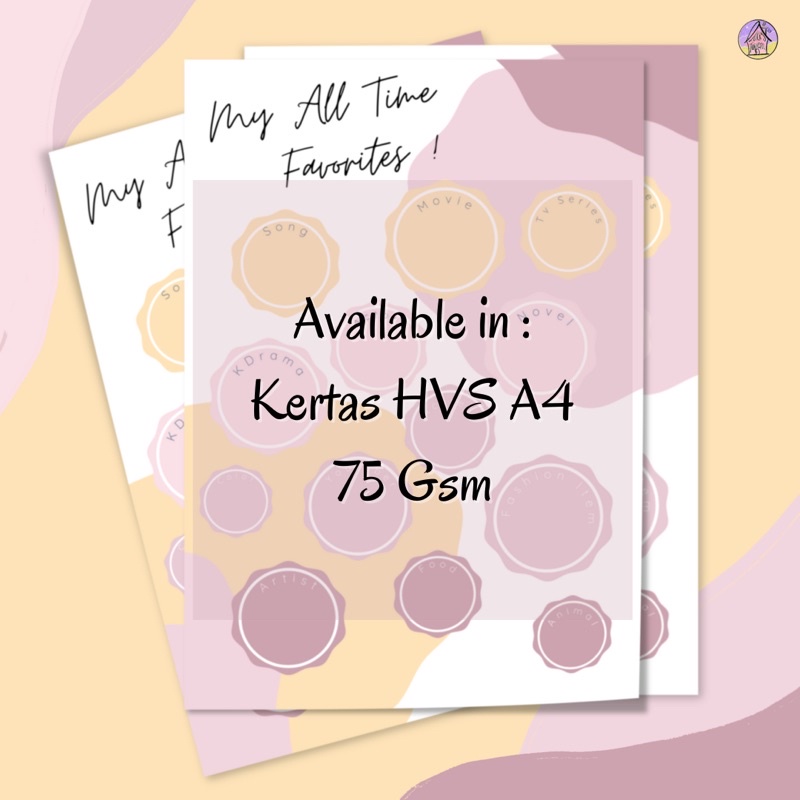 

journal paper|kertas jurnal per pcs|75 gsm|hvs A4,A5