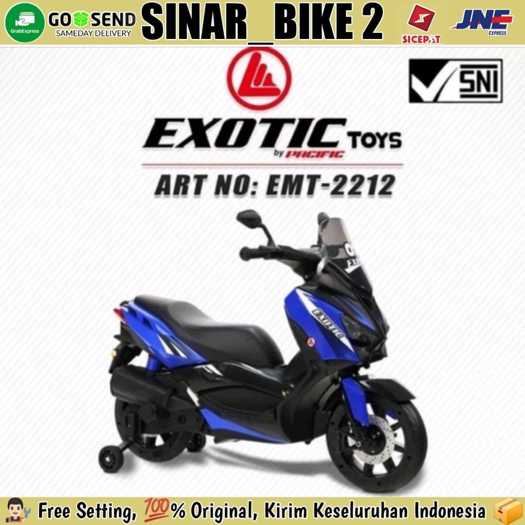 Motoran Aki Exotic EMT-2212 Model N-MAX