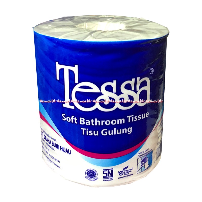 Tessa Soft Bathroom Tissue Tisu Gulung Roll Tesa Tissu Toilet WC Bulat Bulat Kamar Mandi Tesya