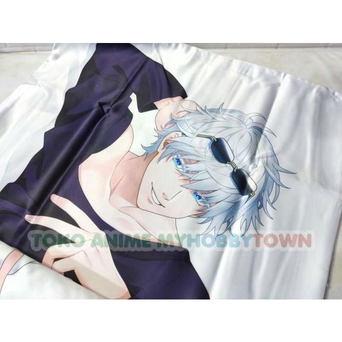 Sarung Bantal Anime Dakimakura Jujutsu Kaisen : Gojo Satoru Side