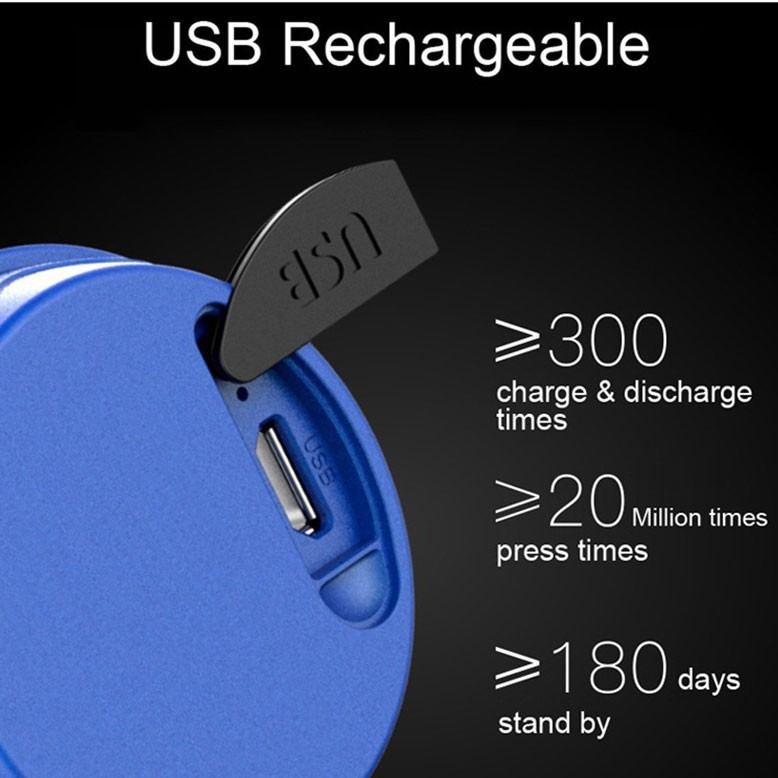 TWOOC Bel Sepeda Electric USB Rechargerable T002 Grab Medan