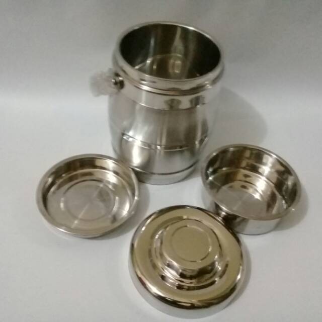 Rantang tunggal - rantang piknik - rantang stainless tunggal double layer