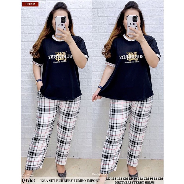 123A Set Burberry Jumbo Import
