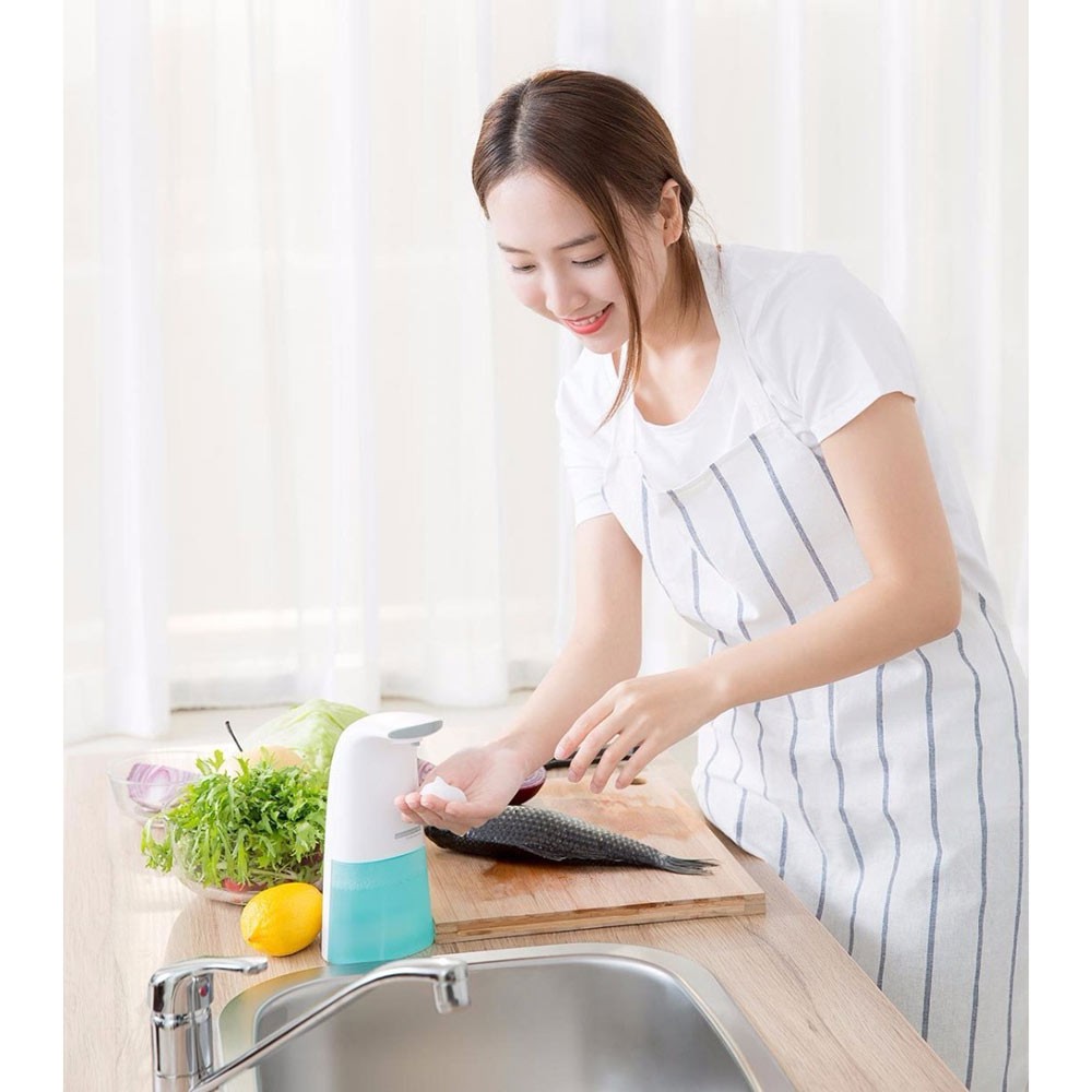 Dispenser Sabun Otomatis Xiaomi Xioaji Minij Automatic Foam Soap Handwash 250ml - White