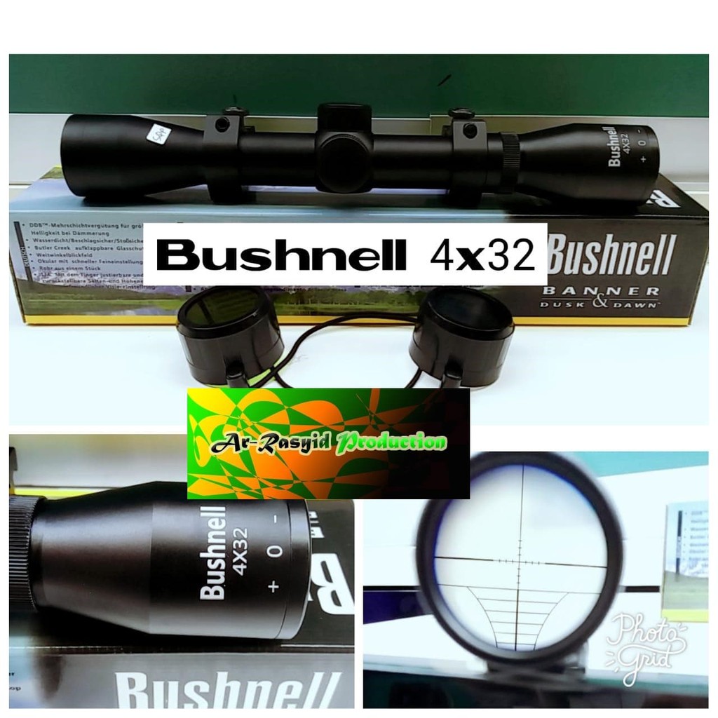Best Promo Teropong - Telescope - Teleskop Bushnell Banner Dusk & Dawn 4x32 Sale