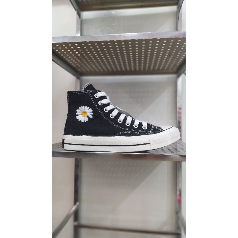 PROMO CONVERS3 70S PEACE  ONE BLACK WHITE (IMPORT)