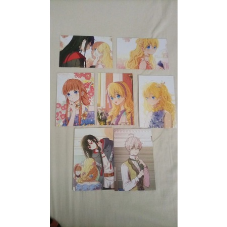 Postcard Suddenly I Became Princess (SIBAP) athy athanasia lucas claude zenith izekiel who made me a
