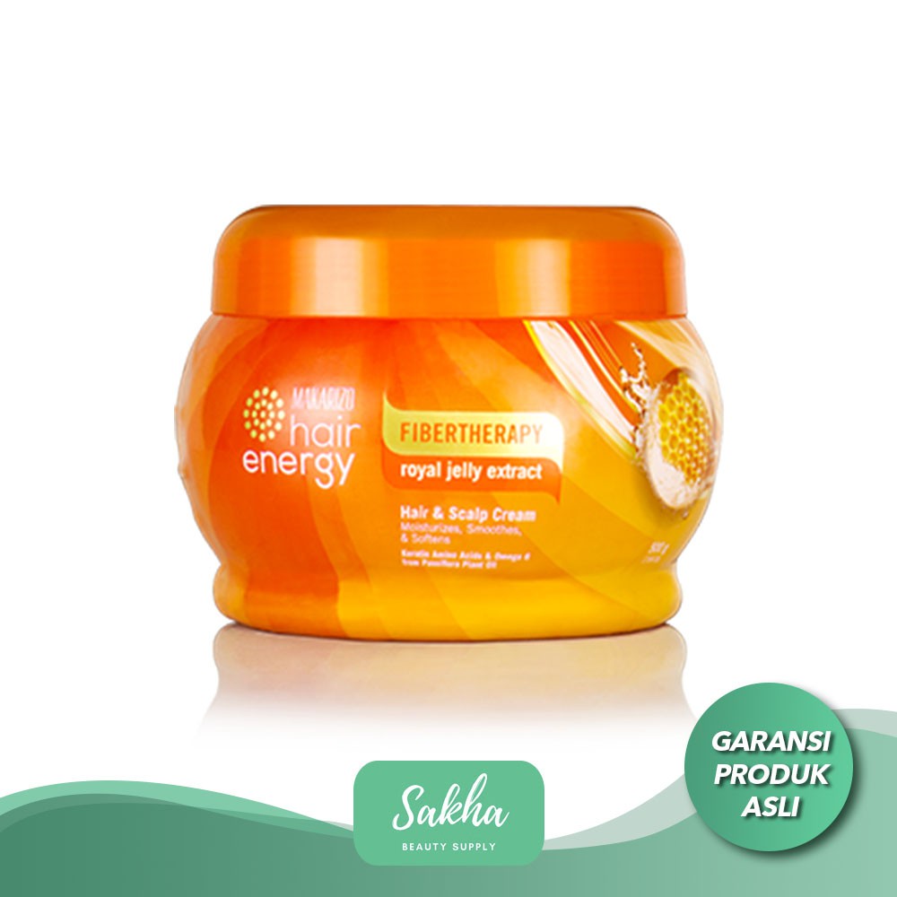 Makarizo Hair Energy Fibertherapy Hair & Scalp Creambath Royal Jelly