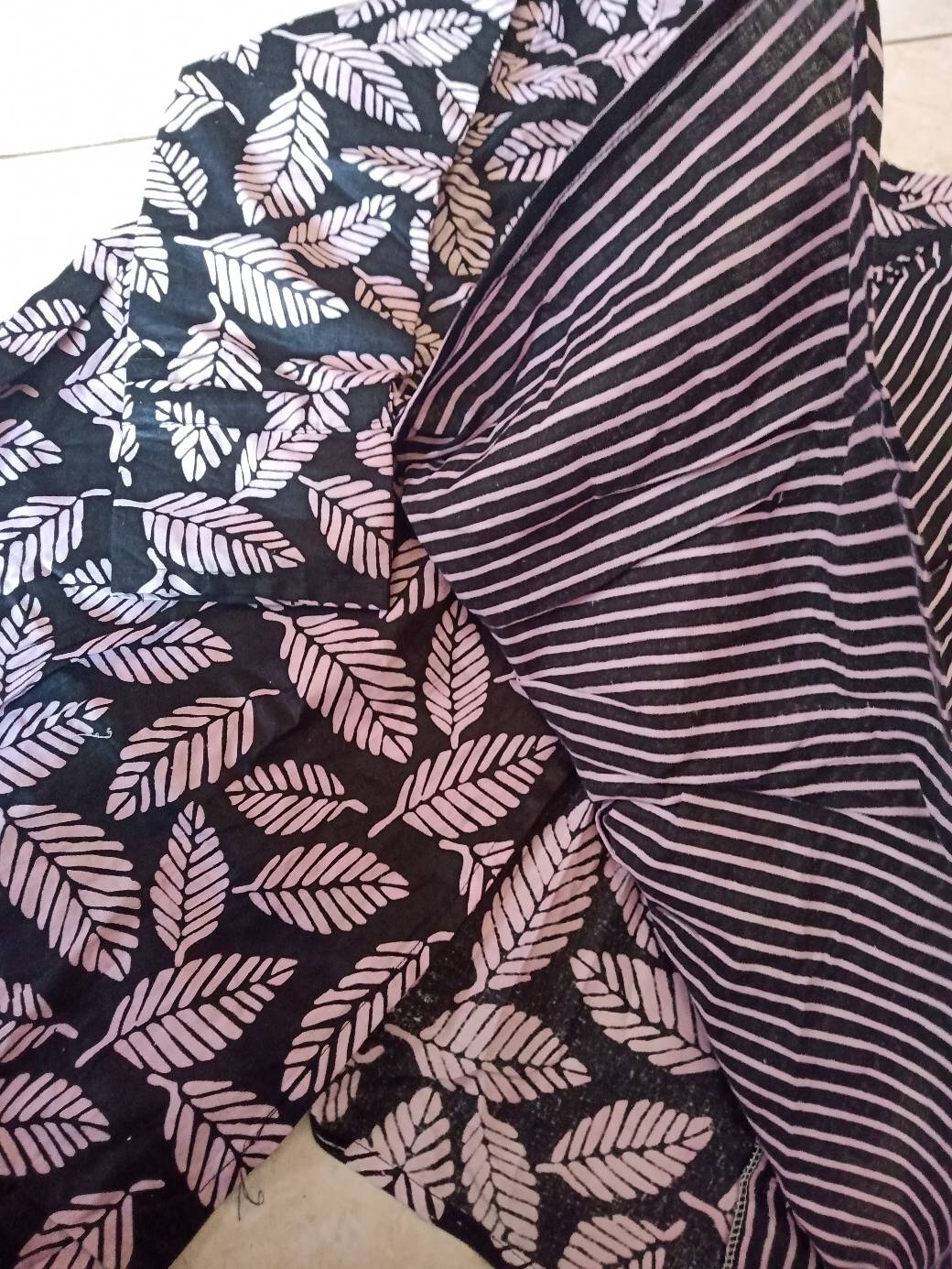 Batik Wanita Asj Sa Hrb026 Kenongo Kemeja Tosca Pendek