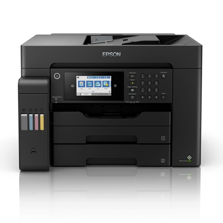 TKDN Printer Epson L15150 EcoTank A3 All In One / Print Scan Copy Wi-Fi Duplex LAN Fax With ADF