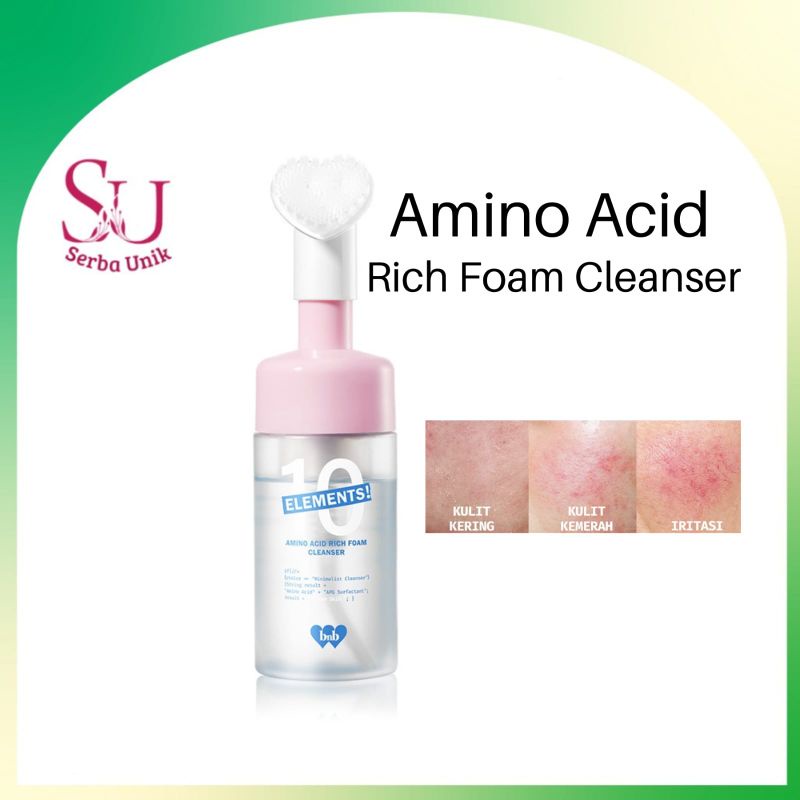 BNB Barenbliss 10 Elements Amino Acid Rich Foam Cleanser | Sabun Cuci
Muka