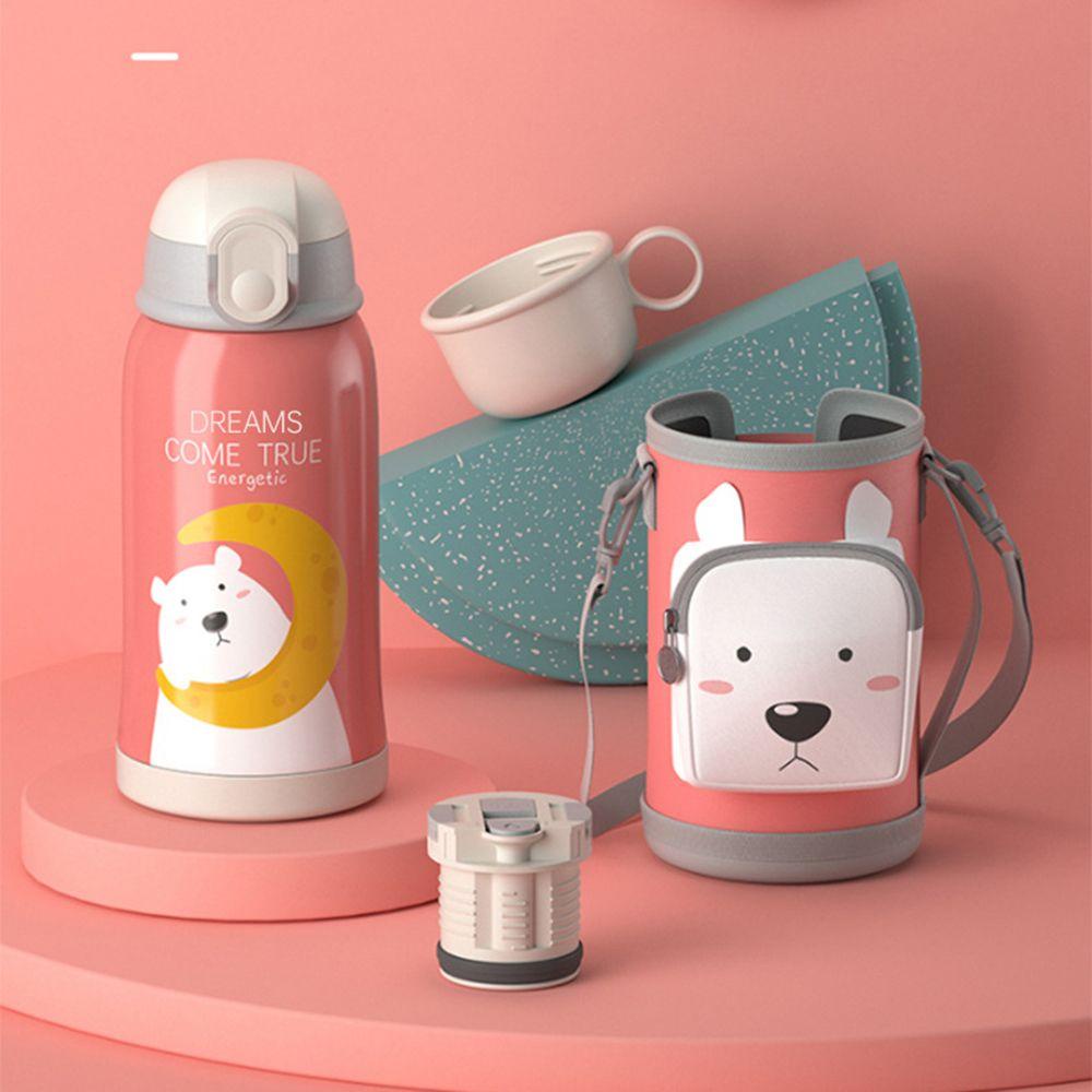 Preva Smart Thermos Bottle Home Thermos Mug Untuk Bayi Motif Kartun Lucu