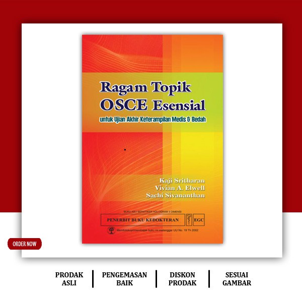 

Ragam Topik OSCE Esensial Untuk Ujian Akhir Keterampilan Medis & Bedah