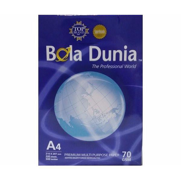 

Kertas / Termurah !!! Kertas Print Fotocopy Hvs A4 70 / 80 Gr Bola Dunia / Rim - 70 Gram