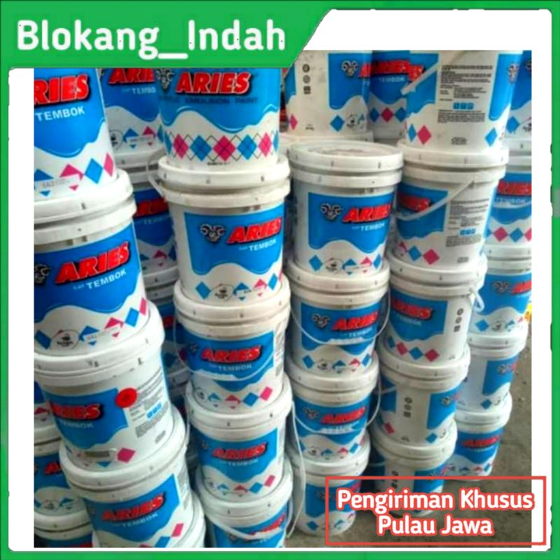 Cat Aries 20kg PUTIH/SW | Cat Tembok | by Avian